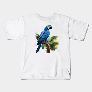 Hyacinth Macaw Kids T-Shirt